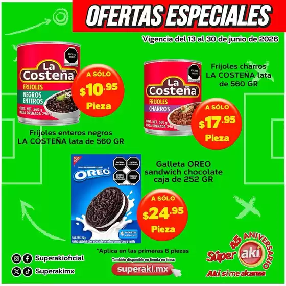 Catálogo Aki Gran Mayoreo en Chapultepec | Ofertas y promociones actuales | 2026-06-13T00:00:00.000Z - 2026-06-30T00:00:00.000Z