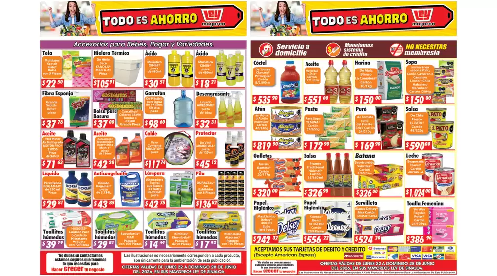 Catálogo Casa Ley | Ofertas exclusivas para nuestros clientes | 2026-06-22T00:00:00.000Z - 2026-06-28T00:00:00.000Z