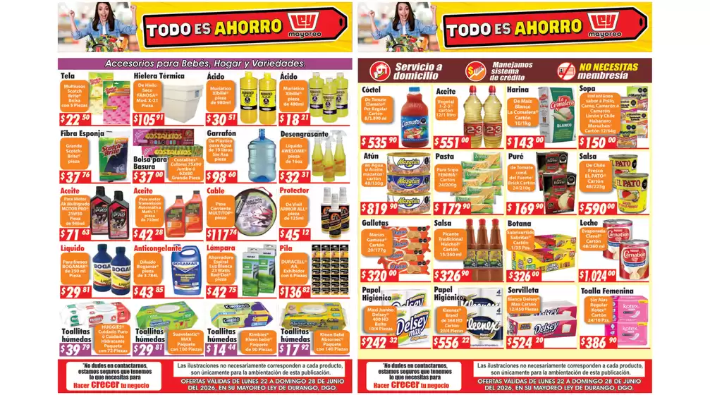 Catálogo Casa Ley | Ofertas especiales para ti | 2026-06-22T00:00:00.000Z - 2026-06-28T00:00:00.000Z