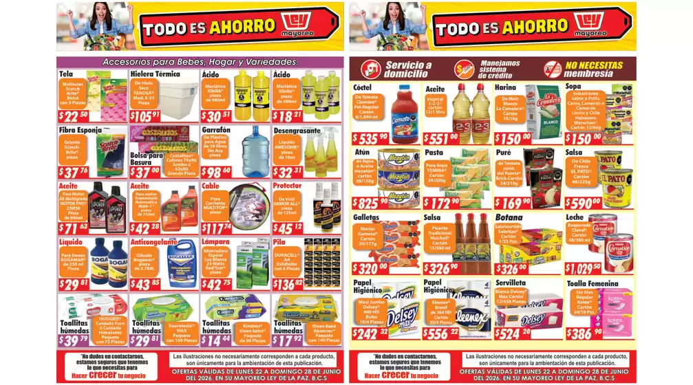 Catálogo Casa Ley | Ofertas principales para todos los cazadores de gangas | 2026-06-22T00:00:00.000Z - 2026-06-28T00:00:00.000Z