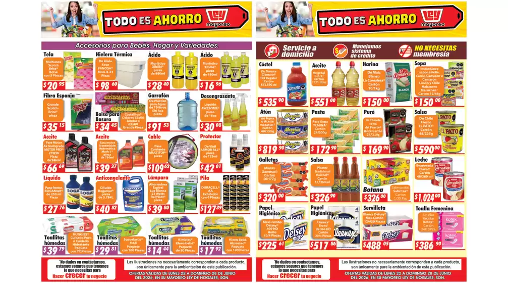 Catálogo Casa Ley | Excelente oferta para cazadores de gangas | 2026-06-22T00:00:00.000Z - 2026-06-28T00:00:00.000Z