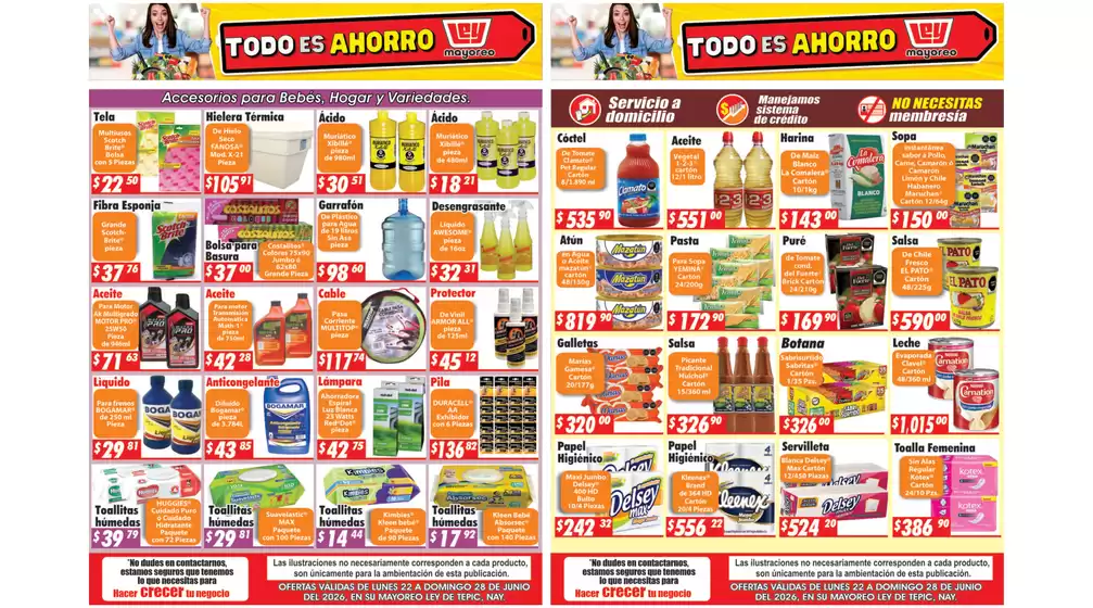 Catálogo Casa Ley | Gran variedad de ofertas | 2026-06-22T00:00:00.000Z - 2026-06-28T00:00:00.000Z