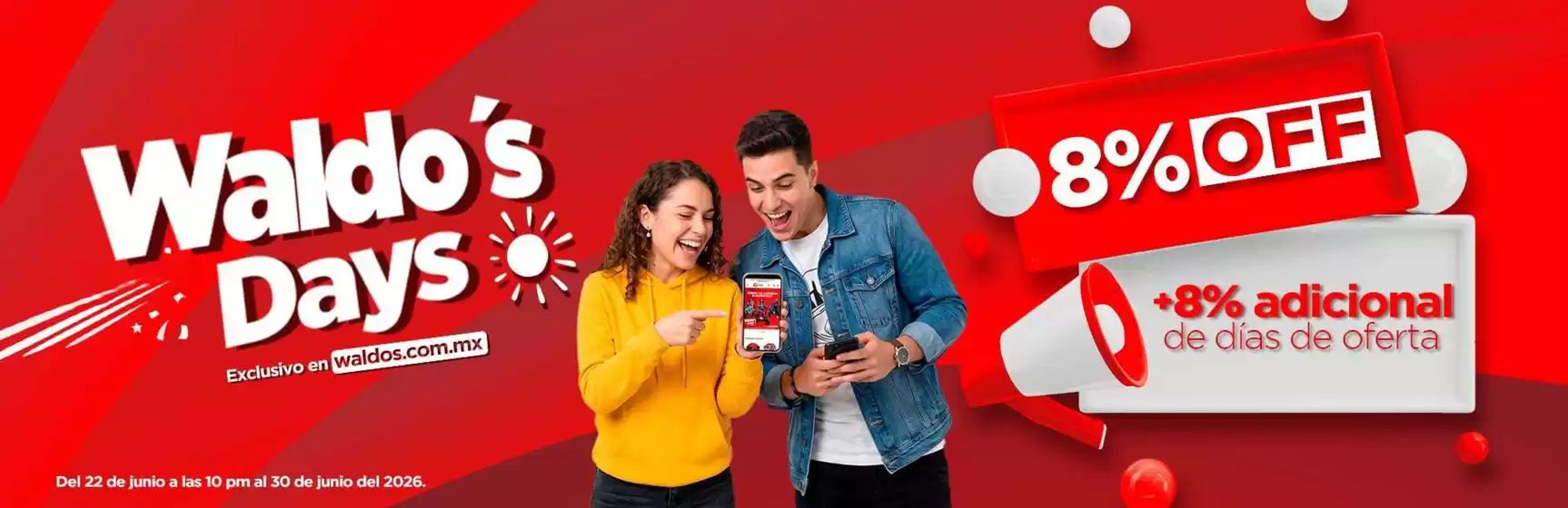 Catálogo Waldos | Grandes descuentos en productos seleccionados | 2026-06-22T00:00:00.000Z - 2026-06-30T00:00:00.000Z