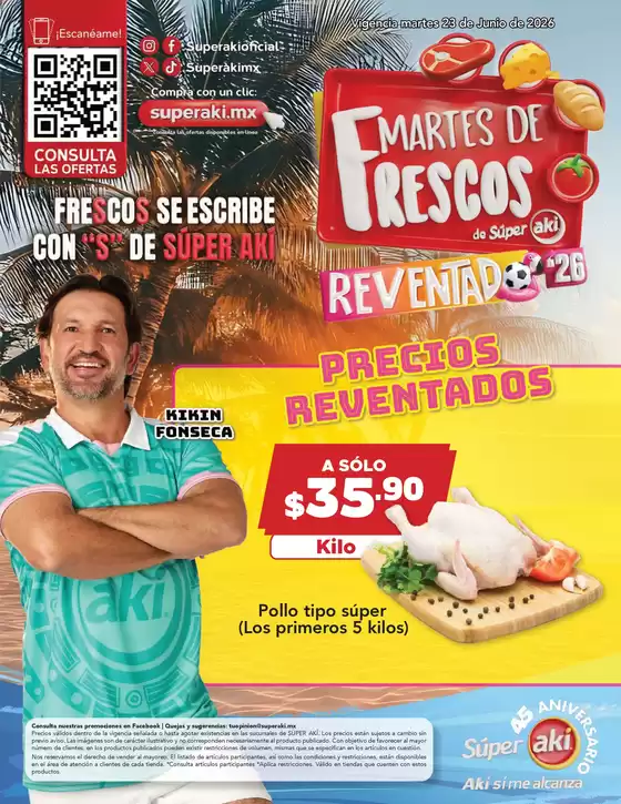 Catálogo Súper Aki | FOLLETO MDF 23 JUNIO 2026 compressed | 2026-06-23T00:00:00.000Z - 2026-06-23T00:00:00.000Z