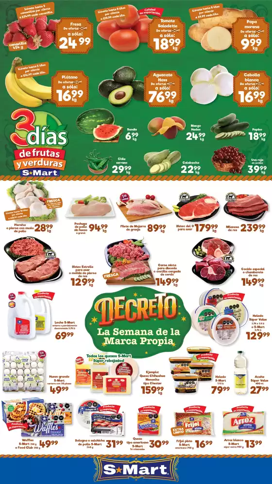 Catálogo S-Mart en Cuauhtémoc (CDMX) | Ofertas S-Mart matamoros | 2026-06-23T00:00:00.000Z - 2026-06-25T00:00:00.000Z