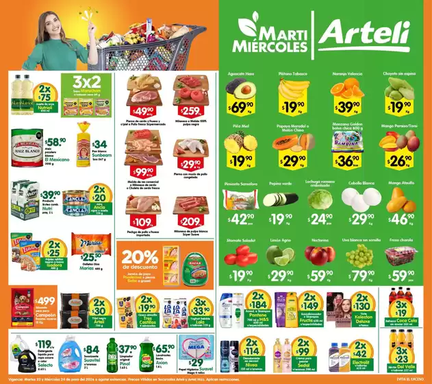 Catálogo Arteli en Cuauhtémoc (CDMX) | Ofertas Arteli | 2026-06-23T00:00:00.000Z - 2026-06-24T00:00:00.000Z