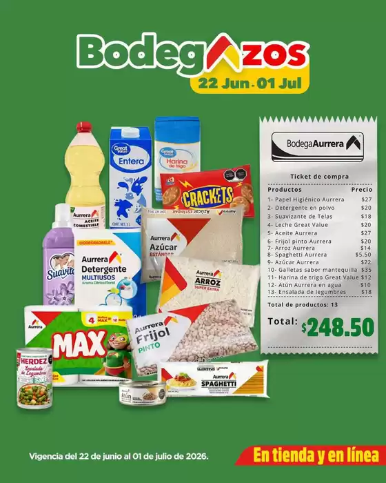 Catálogo Bodega Aurrera en Cuautepec de Hinojosa | Descubre ofertas atractivas | 2026-06-22T00:00:00.000Z - 2026-07-01T00:00:00.000Z