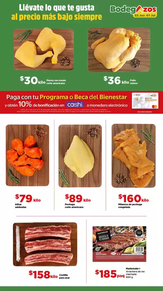 Catálogo Bodega Aurrera en Cuautepec de Hinojosa | Ofertas principales para todos los clientes | 2026-01-01T00:00:00.000Z - 2026-12-31T00:00:00.000Z