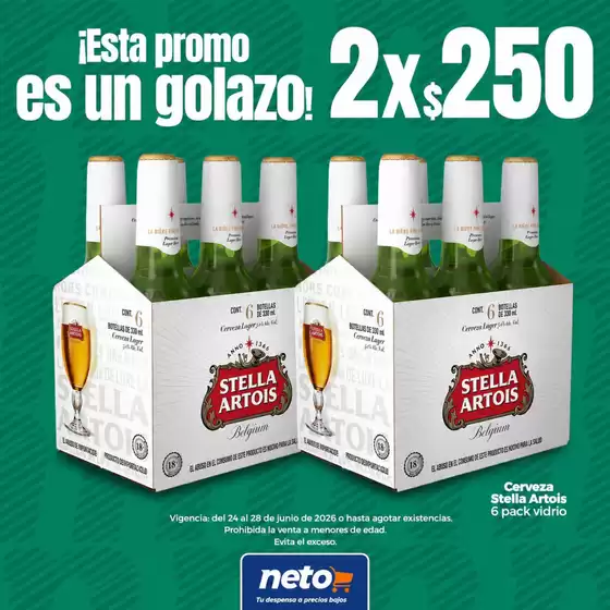 Catálogo Tiendas Neto | Promos | 2026-06-24T00:00:00.000Z - 2026-06-28T00:00:00.000Z