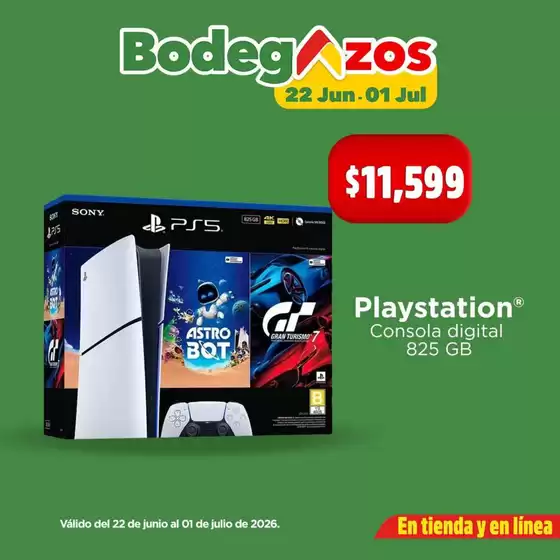 Catálogo Bodega Aurrera | Ofertas especiales para ti | 2026-06-22T00:00:00.000Z - 2026-07-01T00:00:00.000Z