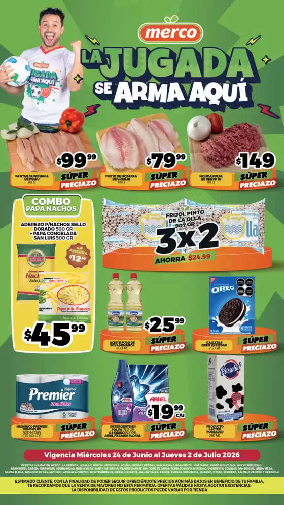Catálogo Merco | Folleto semanal del 24 de Junio al 2 de Julio | 2026-06-24T00:00:00.000Z - 2026-07-02T00:00:00.000Z