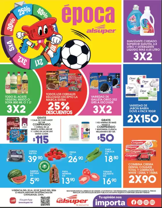 Catálogo Alsuper | Alsuper Chihuahuacapital | 2026-06-23T00:00:00.000Z - 2026-06-25T00:00:00.000Z