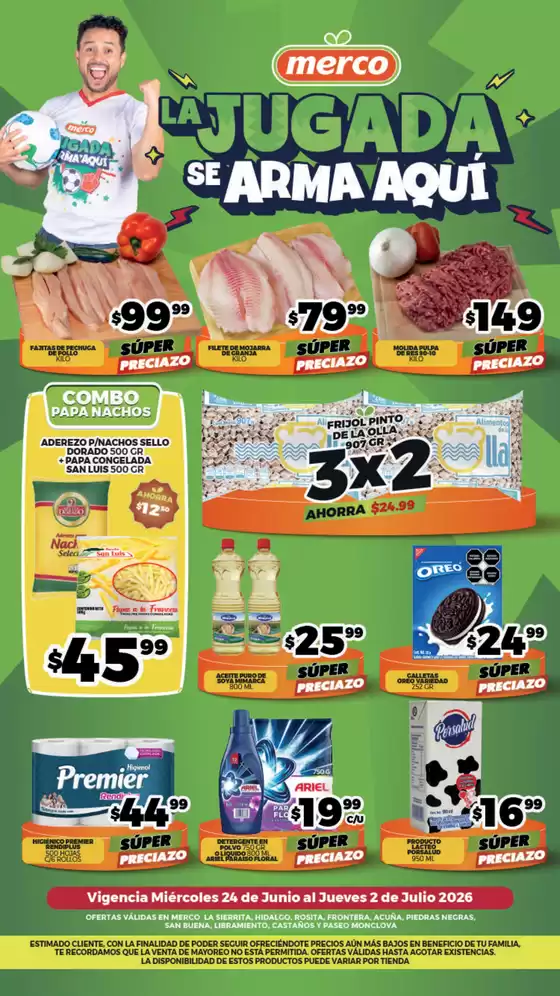 Catálogo Merco | Folleto semanal del 24 de Junio al 2 de Julio MVA | 2026-06-24T00:00:00.000Z - 2026-07-02T00:00:00.000Z