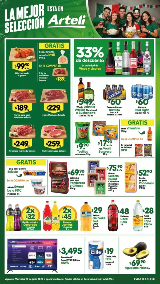 Catálogo Arteli express | Gangas y ofertas actuales | 2026-06-24T00:00:00.000Z - 2026-06-24T00:00:00.000Z