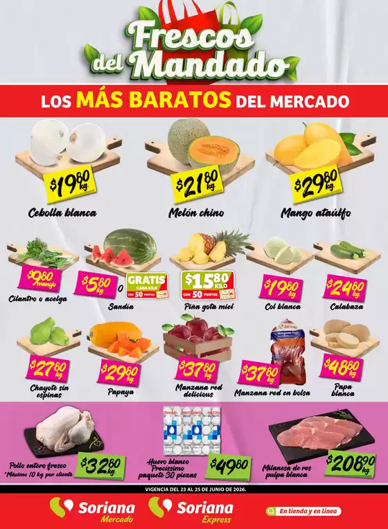 Catálogo Soriana Express | Ofertas exclusivas para nuestros clientes | 2026-06-23T00:00:00.000Z - 2026-06-25T00:00:00.000Z