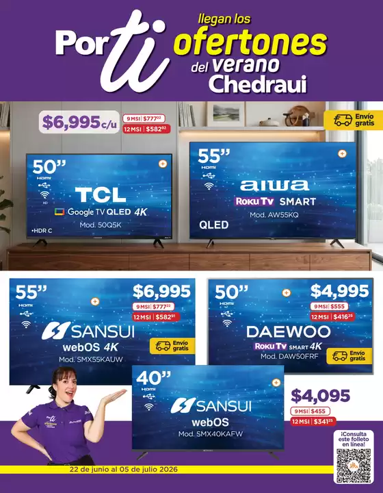 Catálogo Chedraui | Ofertas Chedraui | 2026-06-22T00:00:00.000Z - 2026-07-05T00:00:00.000Z