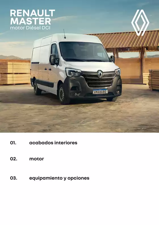 Catálogo Renault | Catalogo tecnico Master Diesel MY26 | 2026-06-24T00:00:00.000Z - 2026-07-08T00:00:00.000Z