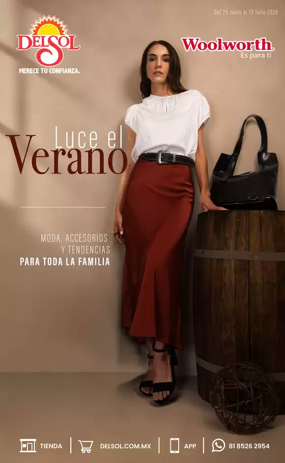 Catálogo Del Sol | Luce el Verano - Moda Verano 2026 | 2026-06-25T00:00:00.000Z - 2026-07-13T00:00:00.000Z
