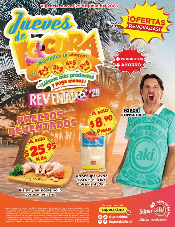 Catálogo Súper Aki | JUEVES DE LOCURA 25 DE JUNIO compressed | 2026-06-25T00:00:00.000Z - 2026-06-25T00:00:00.000Z