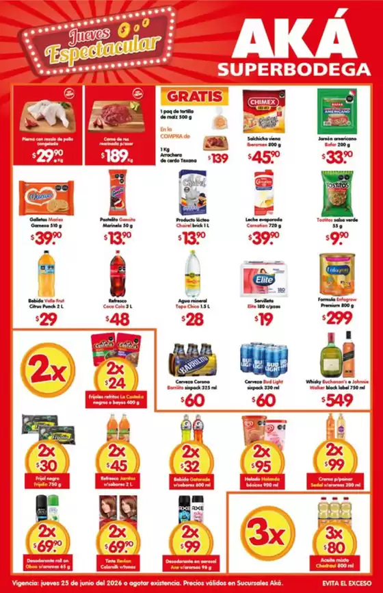 Catálogo AKÁ Superbodega | Ofertas para cazadores de gangas | 2026-06-25T00:00:00.000Z - 2026-06-25T00:00:00.000Z