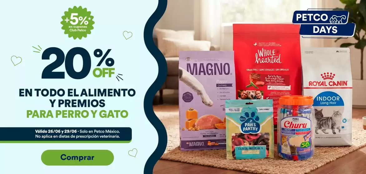 Catálogo Petco | Ofertas Petco | 2026-06-26T00:00:00.000Z - 2026-06-29T00:00:00.000Z