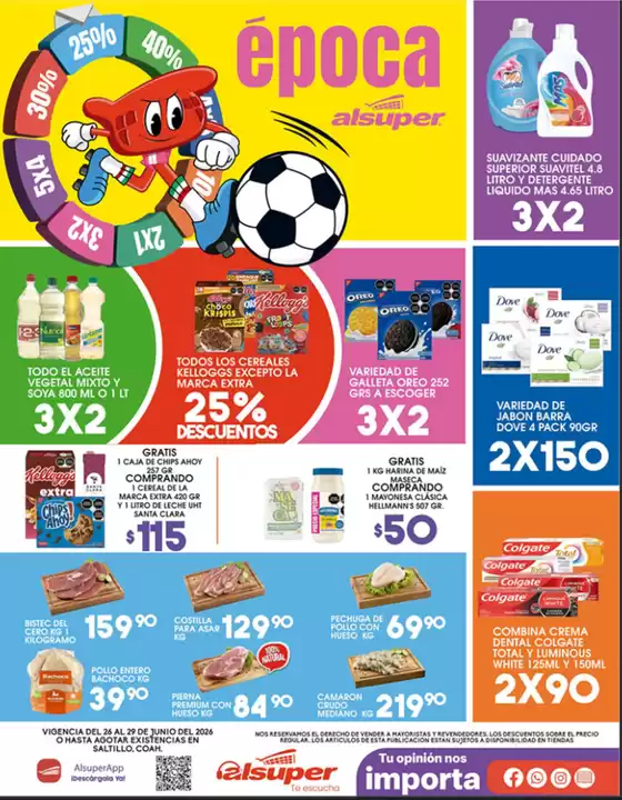 Catálogo Alsuper | Alsuper Sal | 2026-06-26T00:00:00.000Z - 2026-06-29T00:00:00.000Z