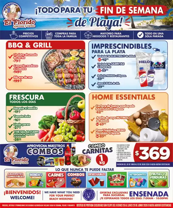 Catálogo El Florido | VOLANTE ENSENADA WEB 33 | 2026-06-29T00:00:00.000Z - 2026-07-02T00:00:00.000Z
