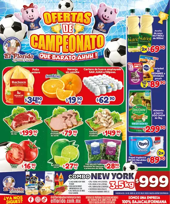 Catálogo El Florido | VOLANTE MEXICALI WEB 33 | 2026-06-29T00:00:00.000Z - 2026-07-02T00:00:00.000Z