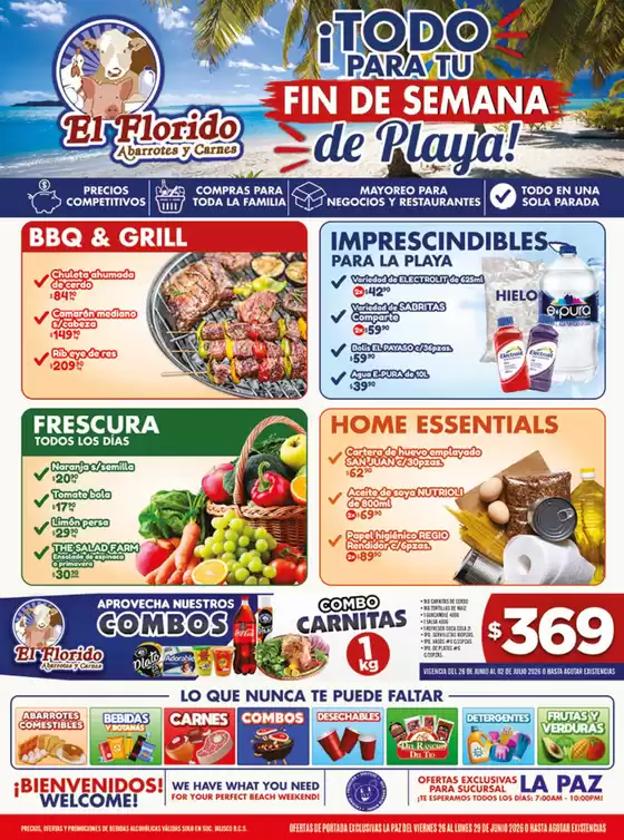 Catálogo El Florido | VOLANTE LA PAZ WEB 29 | 2026-06-29T00:00:00.000Z - 2026-07-02T00:00:00.000Z