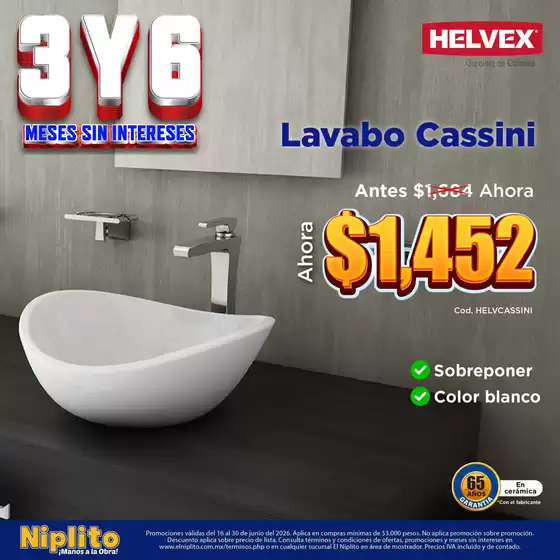 Catálogo Niplito en Zapopan | Ofertas principales para ahorradores | 2026-06-16T00:00:00.000Z - 2026-06-30T00:00:00.000Z