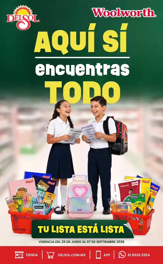 Catálogo Del Sol | Back To School - Escolar 2026 | 2026-06-29T00:00:00.000Z - 2026-09-07T00:00:00.000Z