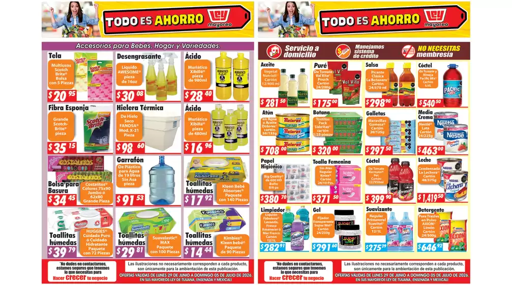 Catálogo Casa Ley | Descubre ofertas atractivas | 2026-06-29T00:00:00.000Z - 2026-07-05T00:00:00.000Z