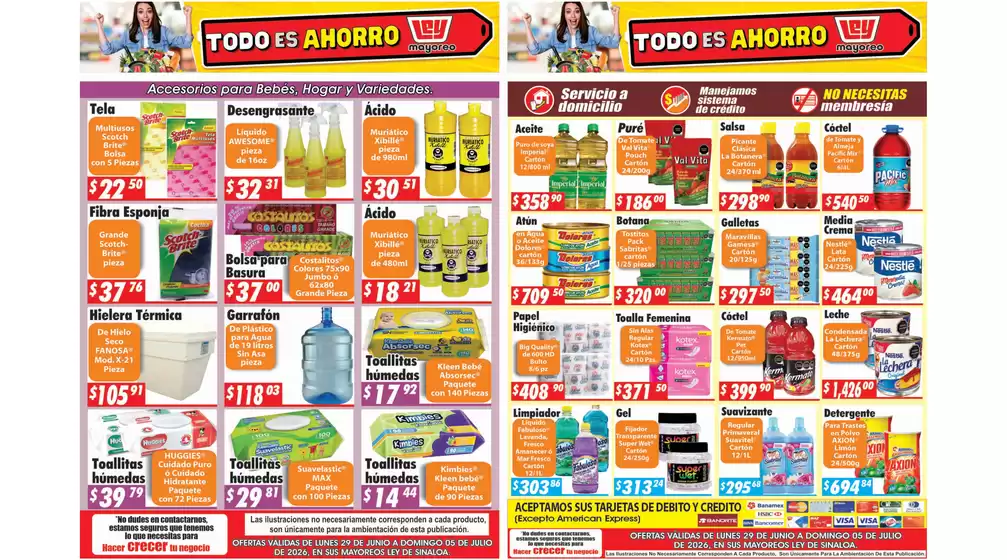 Catálogo Casa Ley | Ofertas y gangas exclusivas | 2026-06-29T00:00:00.000Z - 2026-07-05T00:00:00.000Z