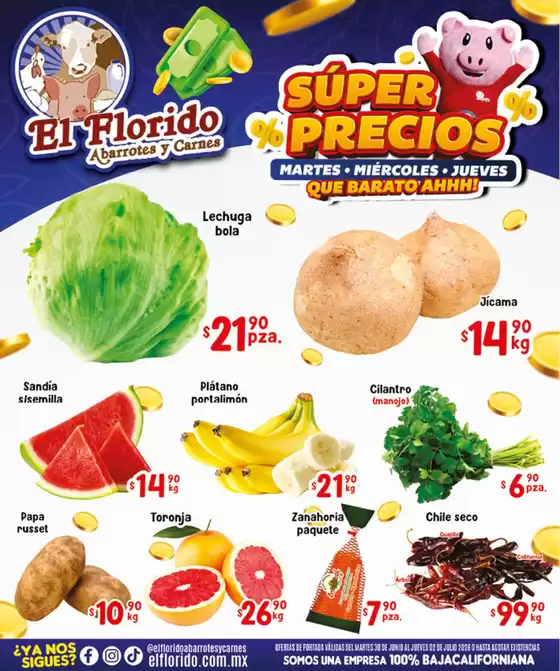 Catálogo El Florido | SUPER PRECIOS SAN QUINTIN WEB 76 | 2026-06-30T00:00:00.000Z - 2026-07-02T00:00:00.000Z