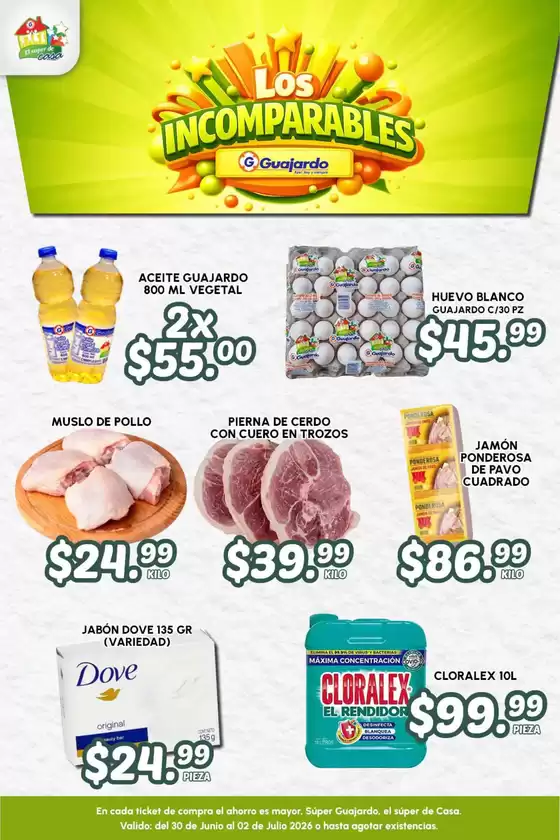 Catálogo Guajardo en San Jorge Pueblo Nuevo | Ofertas Guajardo | 2026-06-30T00:00:00.000Z - 2026-07-02T00:00:00.000Z