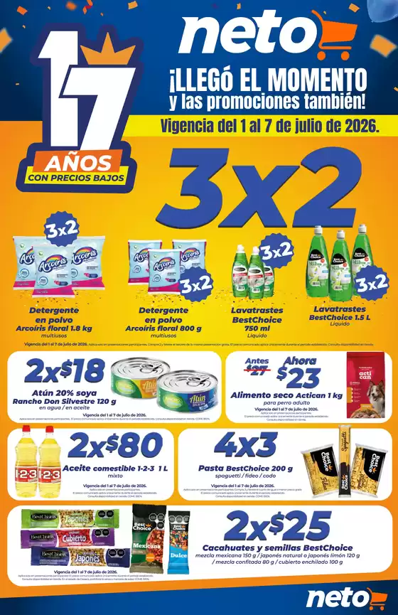 Catálogo Tiendas Neto | Folleto | 2026-07-01T00:00:00.000Z - 2026-07-07T00:00:00.000Z