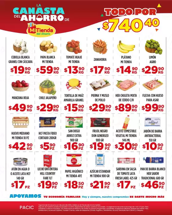 Catálogo Mi Tienda del Ahorro | Gangas exclusivas | 2026-06-30T00:00:00.000Z - 2026-07-02T00:00:00.000Z
