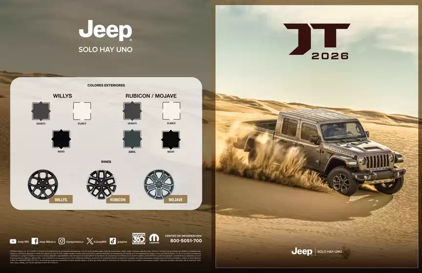 Catálogo Jeep | FT DIPTICO JT 2026 | 2026-01-01T00:00:00.000Z - 2026-12-31T00:00:00.000Z