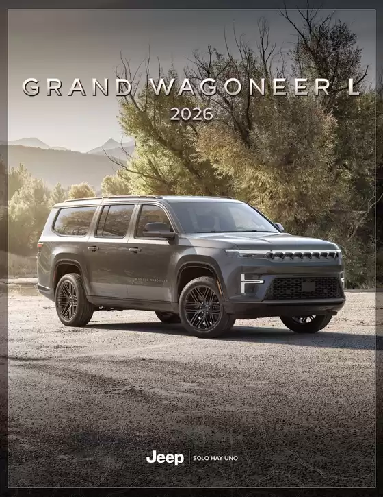 Catálogo Jeep | FT GRAND WAGONEER 2026 15ABR2026 V2 | 2026-01-01T00:00:00.000Z - 2026-12-31T00:00:00.000Z