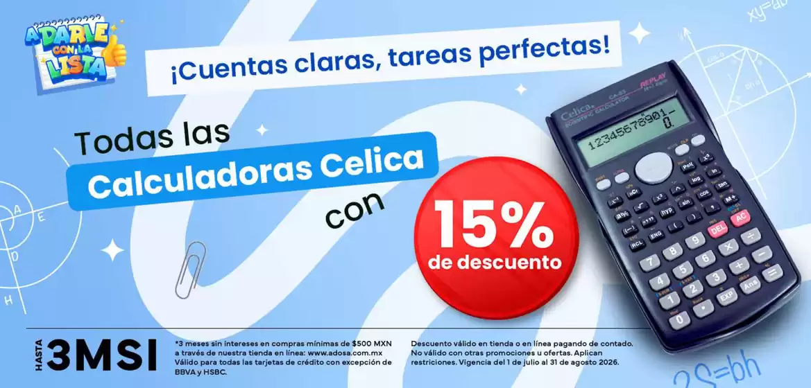 Catálogo Adosa | Promos | 2026-07-02T00:00:00.000Z - 2026-08-31T00:00:00.000Z