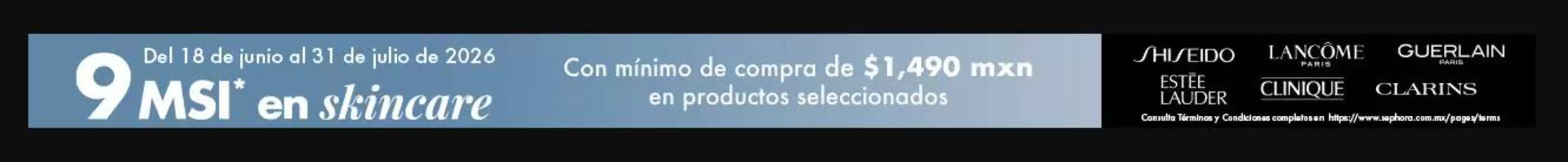 Catálogo Sephora en Cosío | Promo | 2026-07-02T00:00:00.000Z - 2026-07-31T00:00:00.000Z