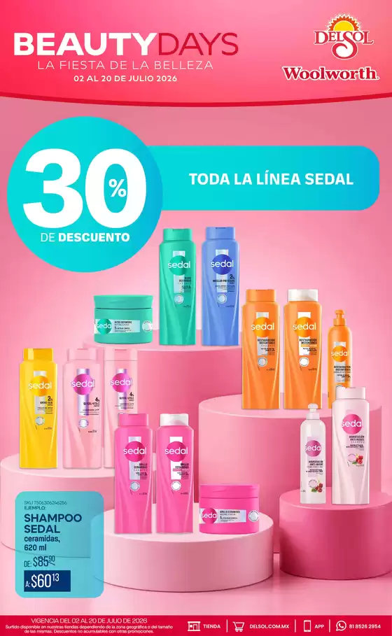 Catálogo Del Sol | Beauty Days - La Fiesta de la Belleza - Unilever Julio | 2026-07-02T00:00:00.000Z - 2026-07-20T00:00:00.000Z