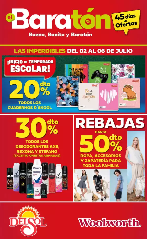 Catálogo Del Sol | Bueno, Bonito y Baratón 3 | 2026-07-02T00:00:00.000Z - 2026-07-06T00:00:00.000Z
