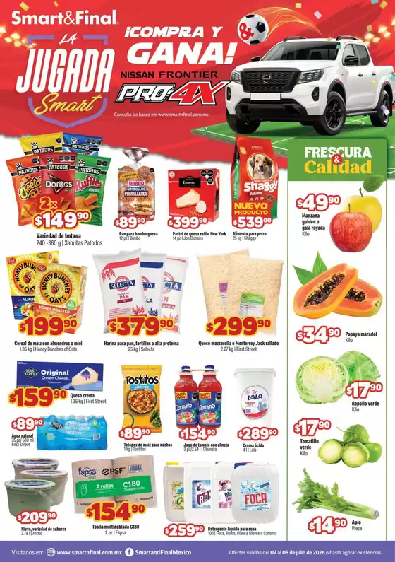Catálogo Smart & Final en Jaltomate | Ofertas Smart Final | 2026-07-02T00:00:00.000Z - 2026-07-08T00:00:00.000Z