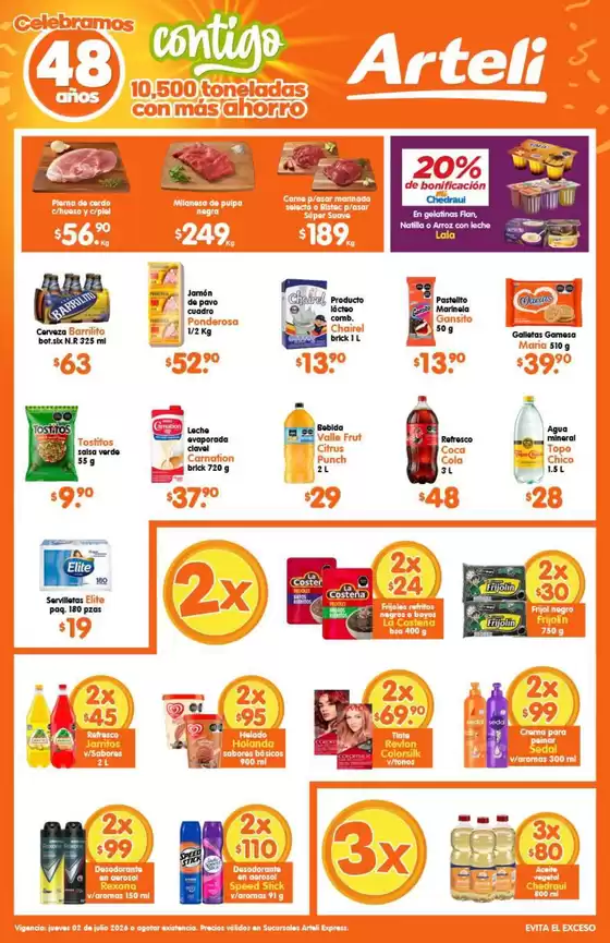 Catálogo Arteli en Jesús Gómez Portugal (Margaritas) | Ofertas Arteli | 2026-07-02T00:00:00.000Z - 2026-07-02T00:00:00.000Z