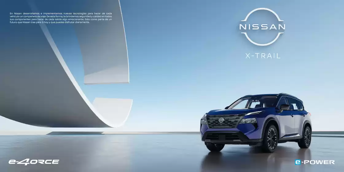 Catálogo Nissan en Veracruz | Nissan 2027 x trail e power catalogo | 2026-07-02T00:00:00.000Z - 2026-07-16T00:00:00.000Z