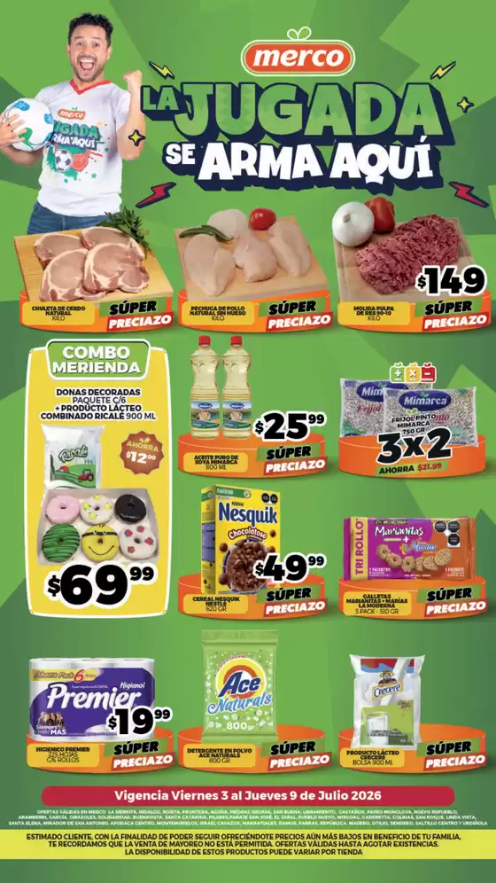 Catálogo Merco | Folleto semanal del 3 al 9 Julio | 2026-07-03T00:00:00.000Z - 2026-07-09T00:00:00.000Z