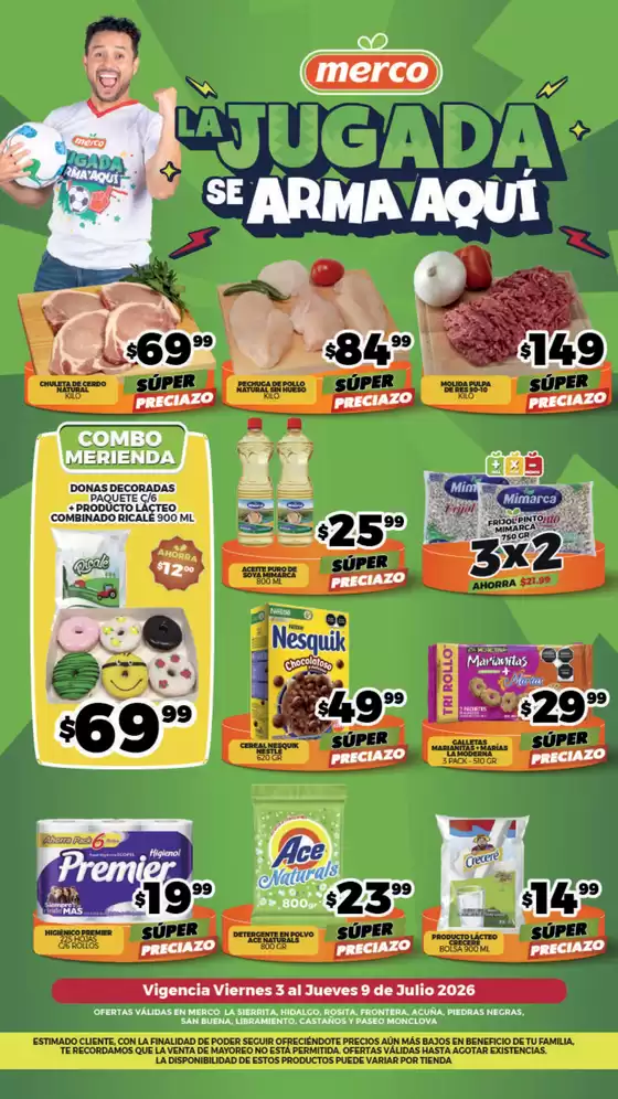 Catálogo Merco | Folleto semanal del 3 al 9 Julio MVA | 2026-07-03T00:00:00.000Z - 2026-07-09T00:00:00.000Z