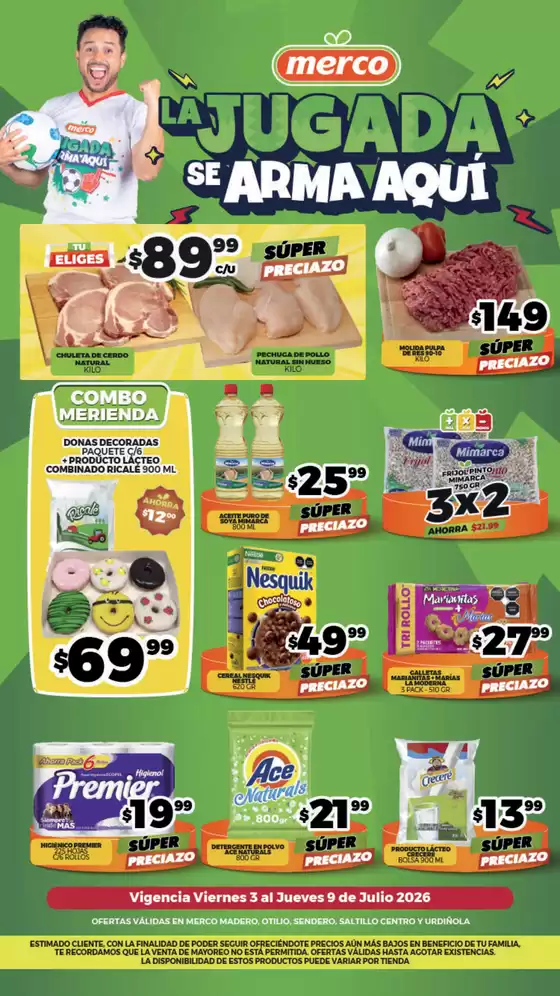 Catálogo Merco | Folleto semanal del 3 al 9 Julio ENFOQUE | 2026-07-03T00:00:00.000Z - 2026-07-09T00:00:00.000Z