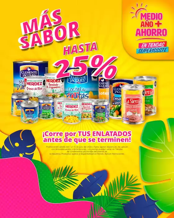 Catálogo SuperISSSTE | Excelente oferta para cazadores de gangas | 2026-07-01T00:00:00.000Z - 2026-07-15T00:00:00.000Z